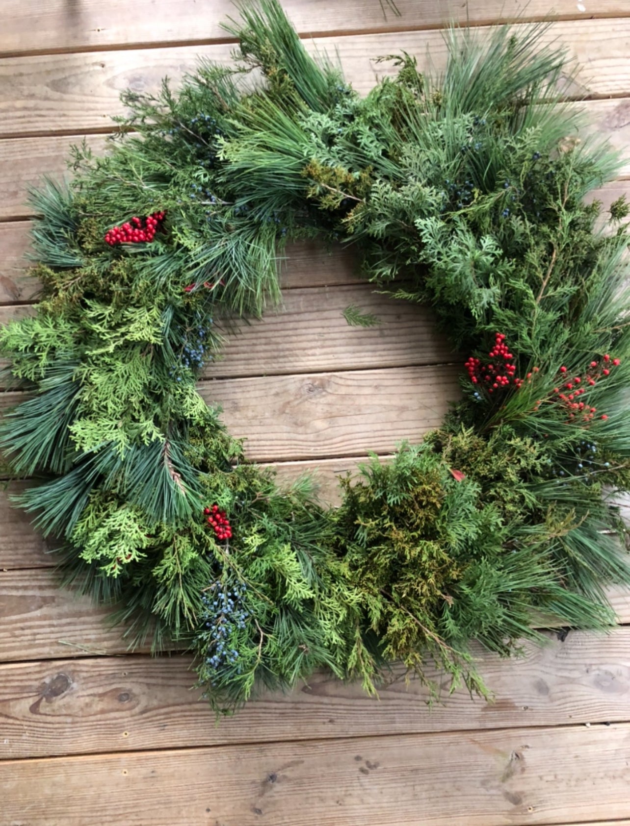 Local Handmade Wreath 22”